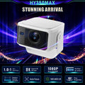 WEXC HY350MAX Smart Projector Native 1080P 500 ANSI Auto Focus