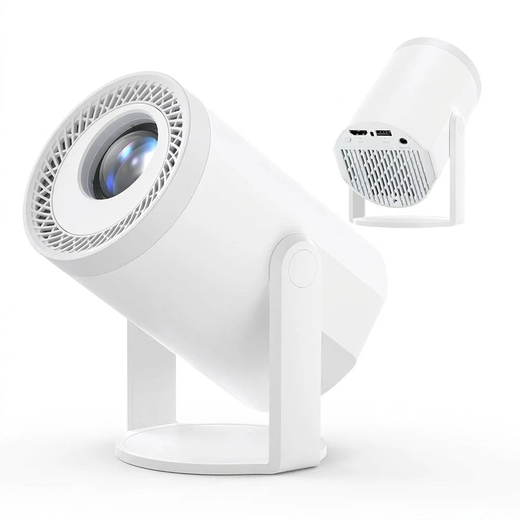 WEXC TURN1 Smart Projector Native 720P 200 ANSI 360 Rotating Portable Theater