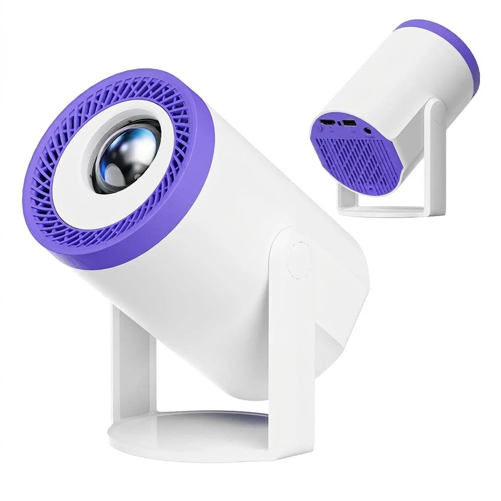 WEXC TURN1 Smart Projector Native 720P 200 ANSI 360 Rotating Portable Theater
