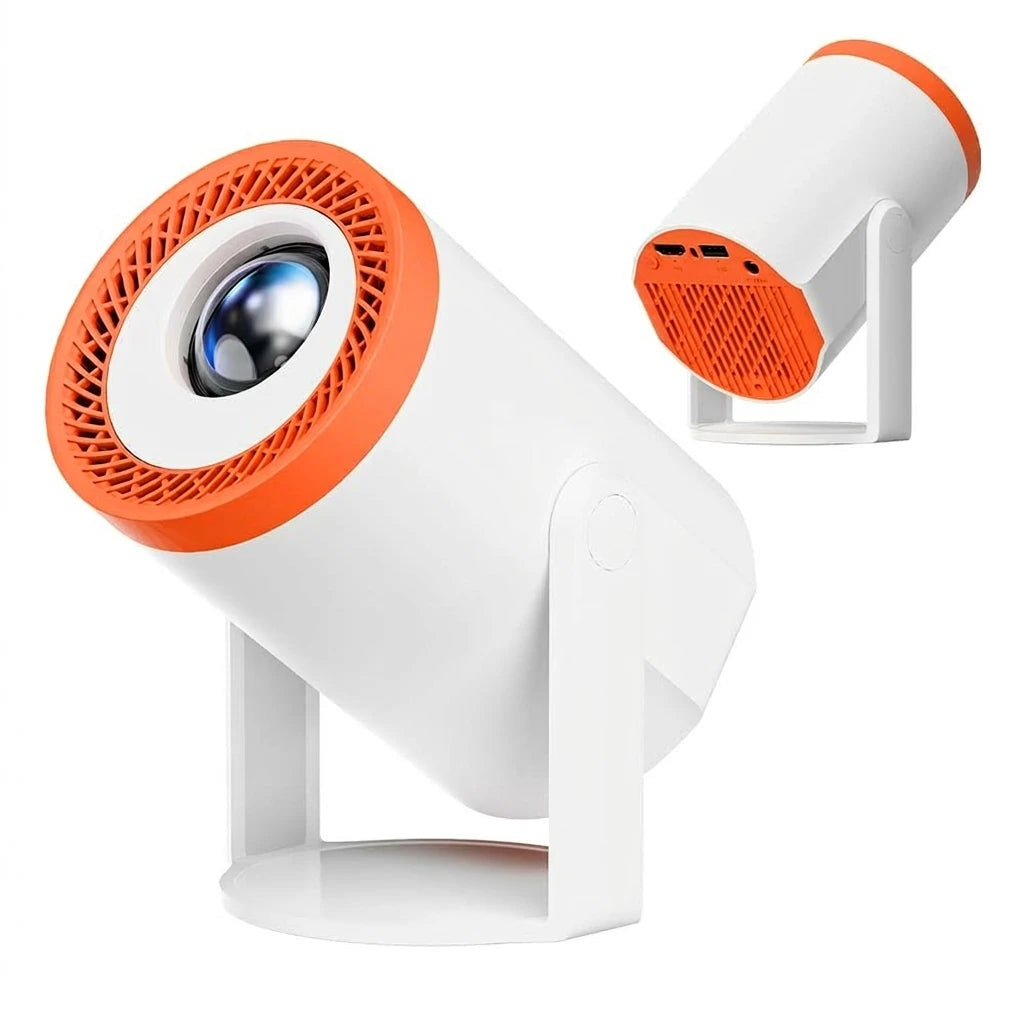 WEXC TURN1 Smart Projector Native 720P 200 ANSI 360 Rotating Portable Theater