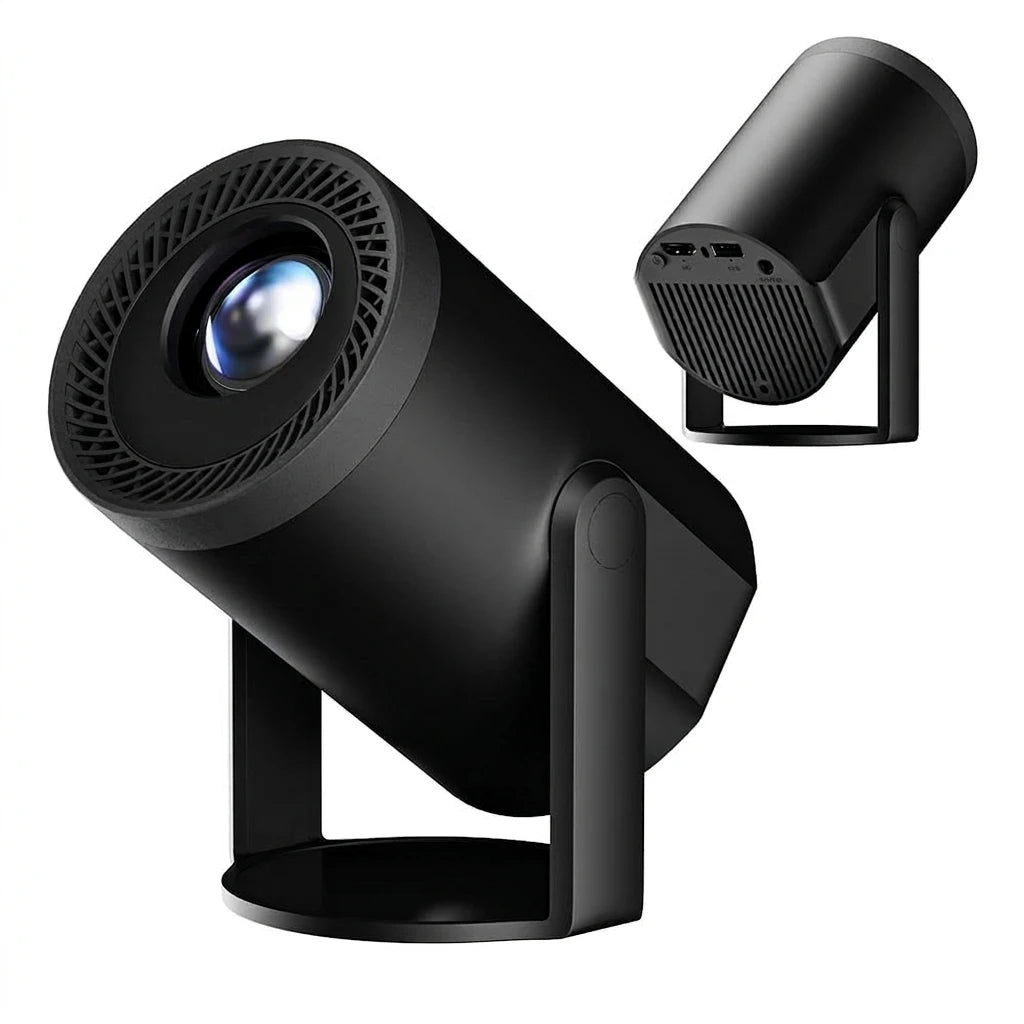 WEXC TURN1 Smart Projector Native 720P 200 ANSI 360 Rotating Portable Theater